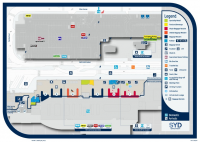 Схема Терминала 2 аэропорта Международный аэропорт Сиднея