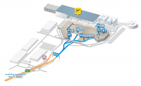 Карта паркингов аэропорта Брюссель Завентем