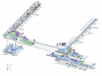 Зона прибытия аэропорта Брюссель Завентем