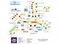 Схема терминала. Этаж 2 аэропорта Albany International Airport