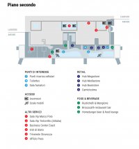 Схема терминала аэропорта Venice Marco Polo Airport