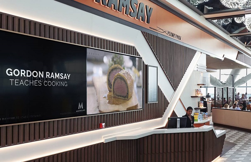 Ресторан Гордона Рамзи в Хитроу