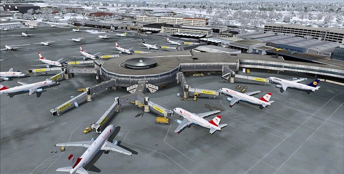 Аэропорт Швехат. Фото.